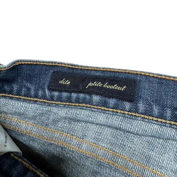 CITIZENS OF HUMANITY Dita Petite Bootcut Jeans Size 29 Made in USA Medium Wash - Picture 5 of 10